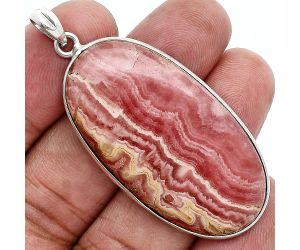 Rhodochrosite Argentina Pendant SDP157292 P-1001, 23x43 mm