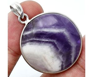 Chevron Amethyst Pendant SDP157298 P-1001, 26x26 mm