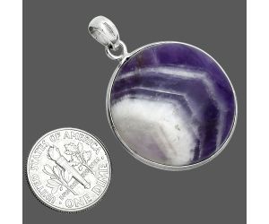 Chevron Amethyst Pendant SDP157298 P-1001, 26x26 mm