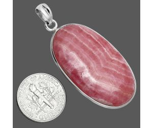 Rhodochrosite Argentina Pendant SDP157301 P-1001, 20x35 mm