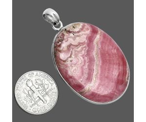 Rhodochrosite Argentina Pendant SDP157302 P-1001, 26x45 mm