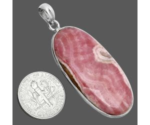 Rhodochrosite Argentina Pendant SDP157303 P-1001, 18x38 mm