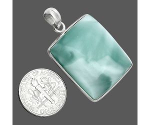 Hemimorphite Pendant SDP157320 P-1001, 22x26 mm