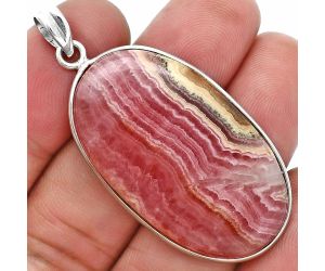 Rhodochrosite Argentina Pendant SDP157321 P-1001, 22x38 mm