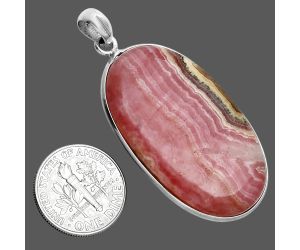 Rhodochrosite Argentina Pendant SDP157321 P-1001, 22x38 mm