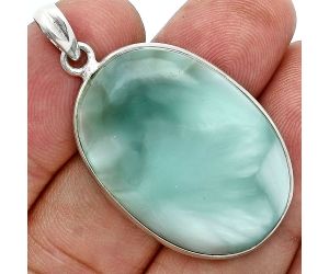 Hemimorphite Pendant SDP157331 P-1001, 22x31 mm