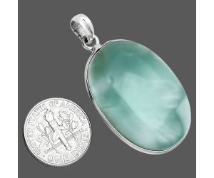 Hemimorphite Pendant SDP157331 P-1001, 22x31 mm