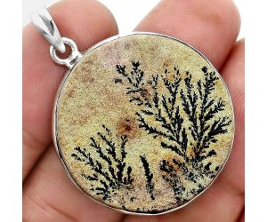 Germany Psilomelane Dendrite Pendant SDP157364 P-1001, 29x29 mm