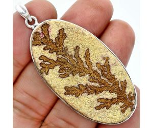 Germany Psilomelane Dendrite Pendant SDP157365 P-1001, 24x45 mm