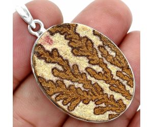 Germany Psilomelane Dendrite Pendant SDP157366 P-1001, 24x32 mm