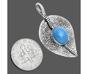 Sleeping Beauty Turquoise Pendant SDP157383 P-1218, 8x10 mm