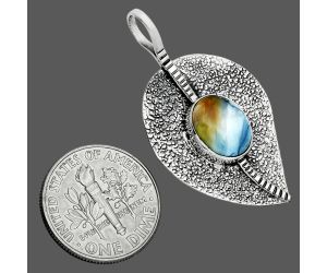 Spiny Oyster Turquoise Pendant SDP157385 P-1218, 8x10 mm