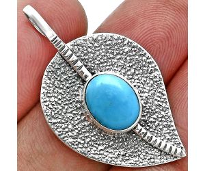 Sleeping Beauty Turquoise Pendant SDP157392 P-1218, 8x10 mm