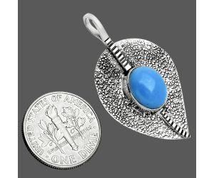 Sleeping Beauty Turquoise Pendant SDP157394 P-1218, 8x10 mm