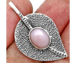 Pink Opal Pendant SDP157397 P-1218, 8x10 mm