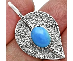 Sleeping Beauty Turquoise Pendant SDP157408 P-1218, 8x10 mm