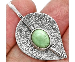 Utah Variscite Pendant SDP157412 P-1218, 8x10 mm