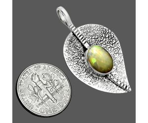 Ethiopian Opal Pendant SDP157424 P-1218, 8x10 mm