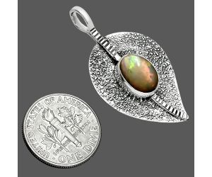 Ethiopian Opal Pendant SDP157426 P-1218, 8x10 mm