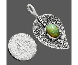 Ethiopian Opal Pendant SDP157427 P-1218, 8x10 mm