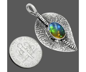 Ethiopian Opal Pendant SDP157431 P-1218, 8x10 mm