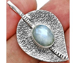 Rainbow Moonstone Checker Pendant SDP157433 P-1218, 8x10 mm