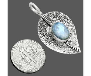 Rainbow Moonstone Checker Pendant SDP157433 P-1218, 8x10 mm