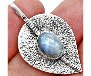 Rainbow Moonstone Checker Pendant SDP157435 P-1218, 8x10 mm