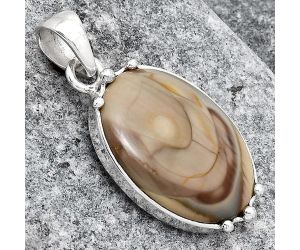 Natural Imperial Jasper Pendant SDP77422 P-1349, 16x23 mm