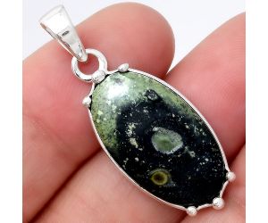 Natural Star Galaxy Jasper Pendant SDP77423 P-1349, 13x23 mm