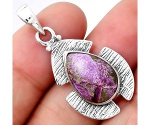 Natural Purpurite Pendant SDP77566 P-1705, 11x17 mm