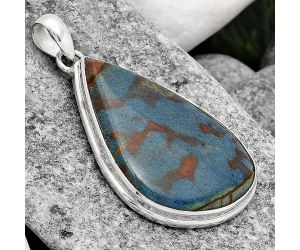 Natural Azurite Pendant SDP80987 P-1050, 20x32 mm