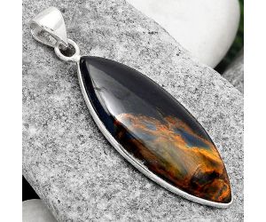 Natural Pietersite - Namibia Pendant SDP82343 P-1001, 15x36 mm