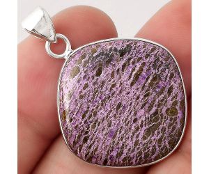 Natural Purpurite - South Africa Pendant SDP82858 P-1001, 23x23 mm