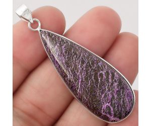 Natural Purpurite - South Africa Pendant SDP82859 P-1001, 17x44 mm