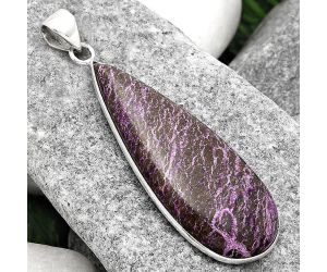 Natural Purpurite - South Africa Pendant SDP82859 P-1001, 17x44 mm