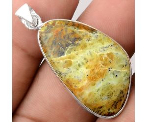 Natural Morrisonite Jasper Pendant SDP88346 P-1001, 18x31 mm