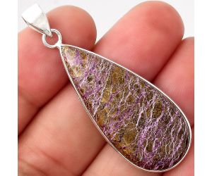 Natural Purpurite - South Africa Pendant SDP89095 P-1001, 17x38 mm