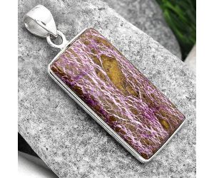 Natural Purpurite - South Africa Pendant SDP89143 P-1001, 16x30 mm