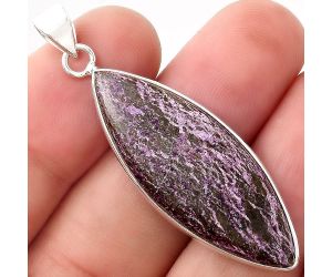 Natural Purpurite - South Africa Pendant SDP89168 P-1001, 14x37 mm