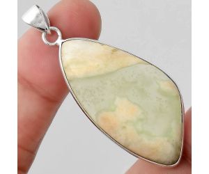 Natural Serpentine Pendant SDP89531 P-1001, 20x38 mm