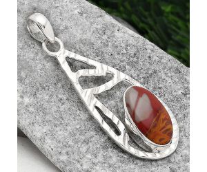 Natural Noreena Jasper Pendant SDP89989 P-1657, 9x16 mm