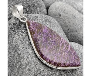 Natural Purpurite - South Africa Pendant SDP91420 P-1001, 21x41 mm