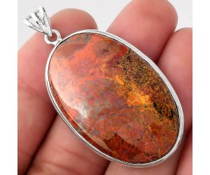 Natural Rare Cady Mountain Agate Pendant SDP92358 P-1001, 24x38 mm