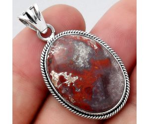 Natural Rare Cady Mountain Agate Pendant SDP94714 P-1056, 18x24 mm