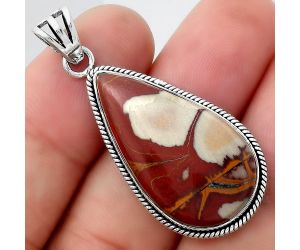 Natural Noreena Jasper Pendant SDP94970 P-1056, 16x30 mm