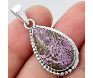 Natural Purpurite - South Africa Pendant SDP95326 P-1326, 14x22 mm