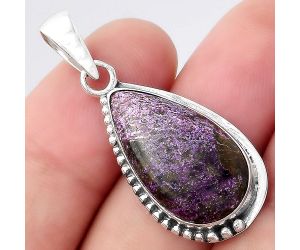 Natural Purpurite - South Africa Pendant SDP96249 P-1326, 13x23 mm