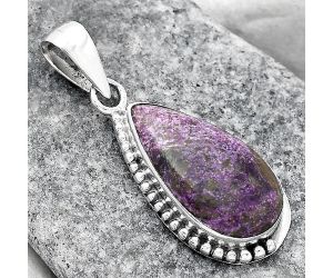 Natural Purpurite - South Africa Pendant SDP96249 P-1326, 13x23 mm