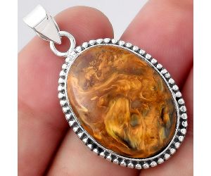 Natural Pietersite - Namibia Pendant SDP96561 P-1052, 18x24 mm